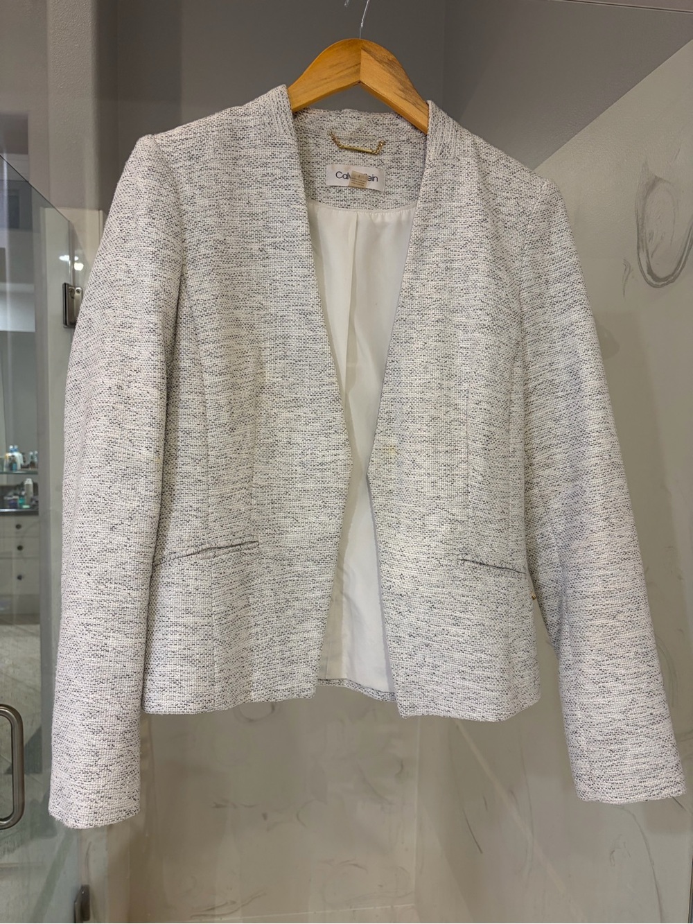 Calvin Klein Tweed Blazer